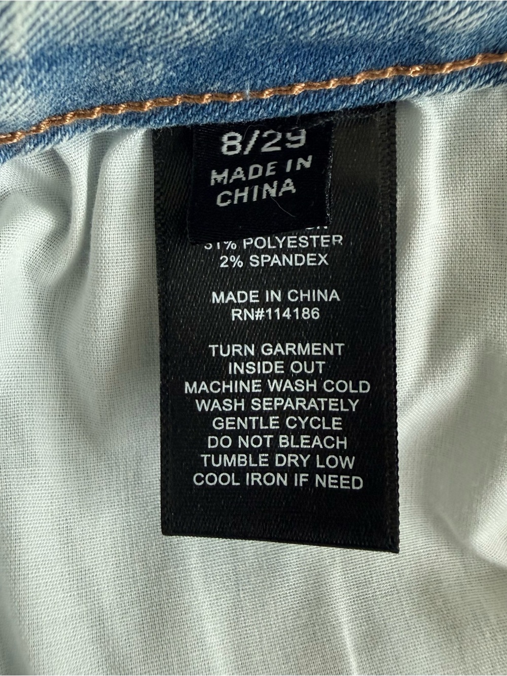 Frye Women's High-Rise Cuffed Crop Jean Light Blue Stevie Wash Size 8 - Picture 14 of 15